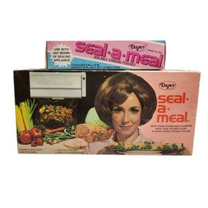 Vintage Dazey Seal a Meal with New Bags With Instructions and Box